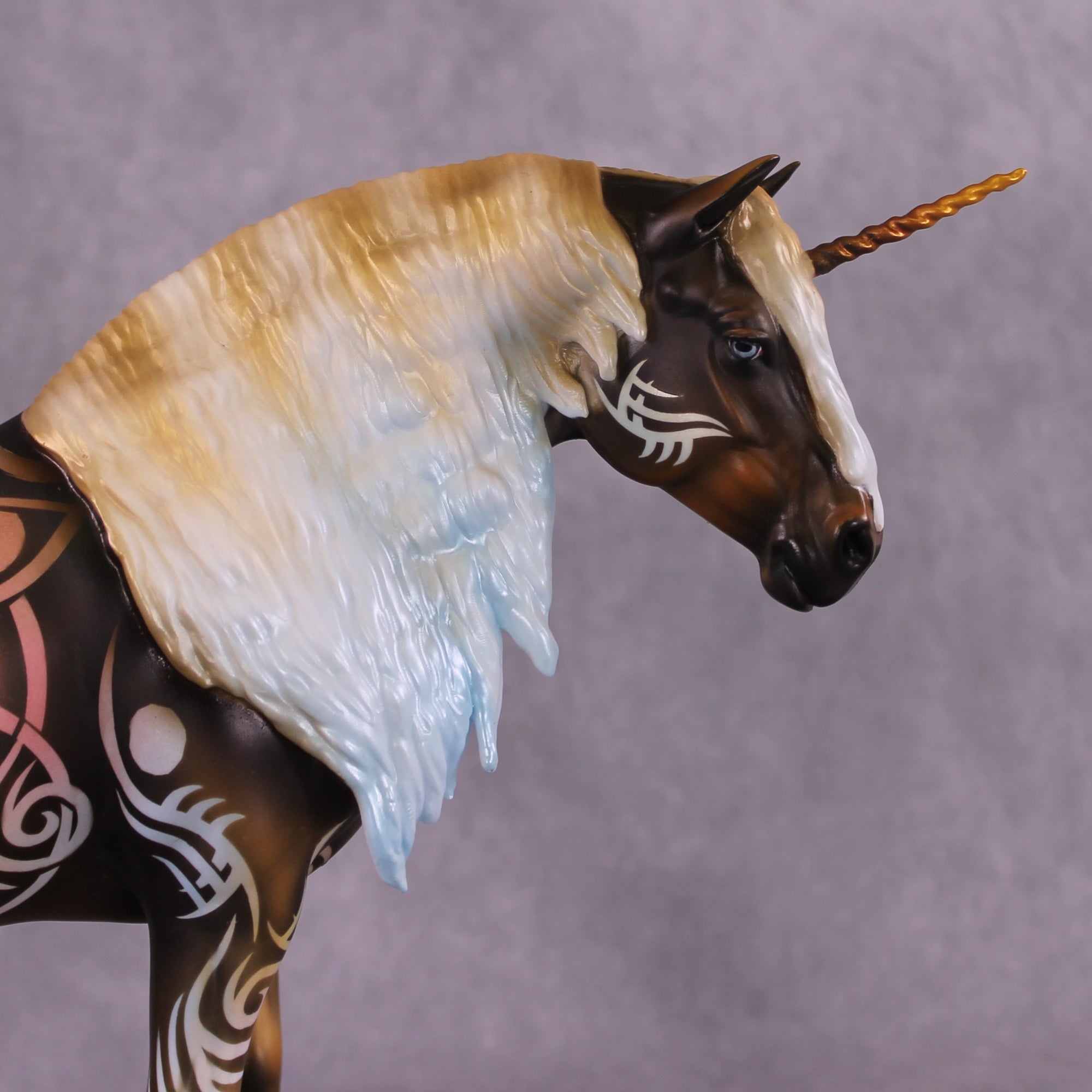 "Tribal" OOAK FCM Bunny Heavy Draft by Kike Duarte Best Offer EQ25 07/15/25