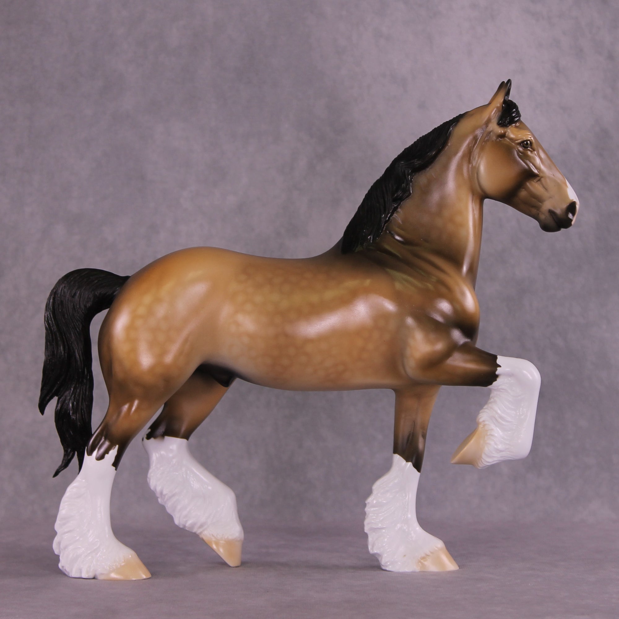 Pre-Order Through The Mist or Golden Memories LE-60 FCM Trotting Drafter by Dawn Quick FFS25