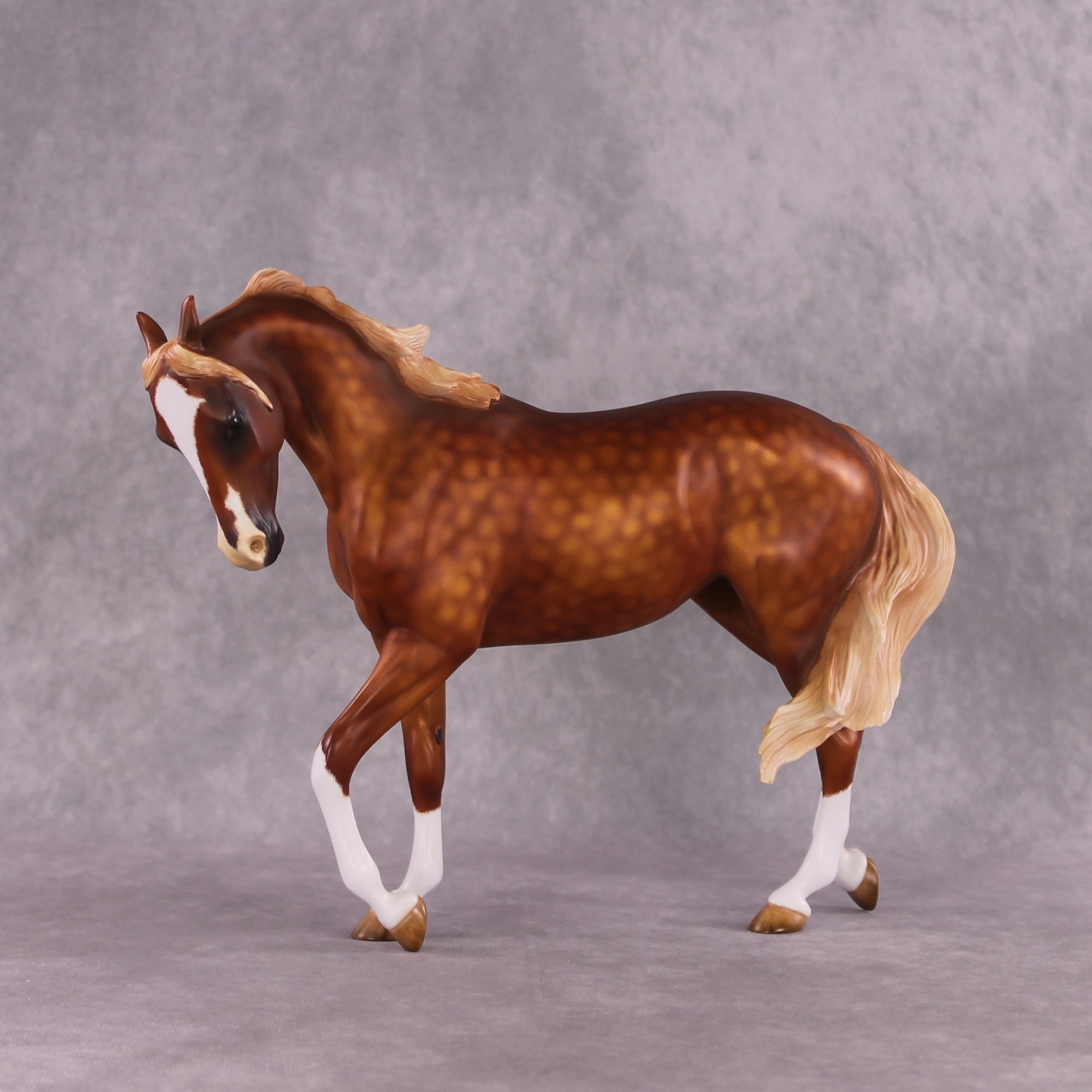 "Grumpy Muffin" OOAK FCM Thoroughbred By Kristen Cermele SHCF25 Best Offer 5/27/25