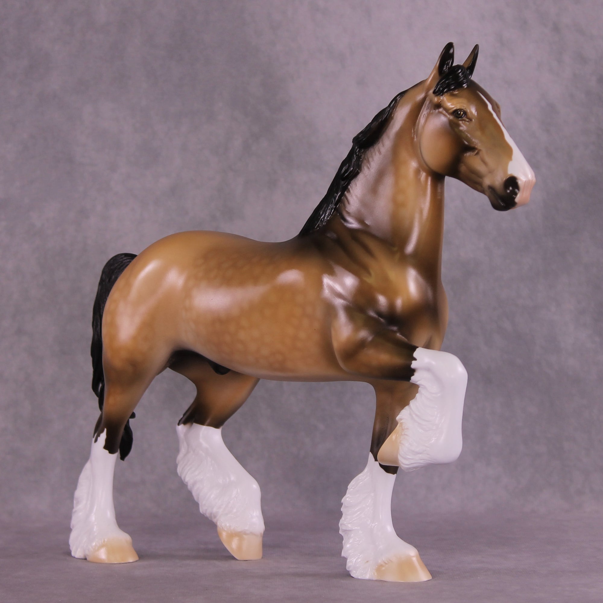Pre-Order Through The Mist or Golden Memories LE-60 FCM Trotting Drafter by Dawn Quick FFS25