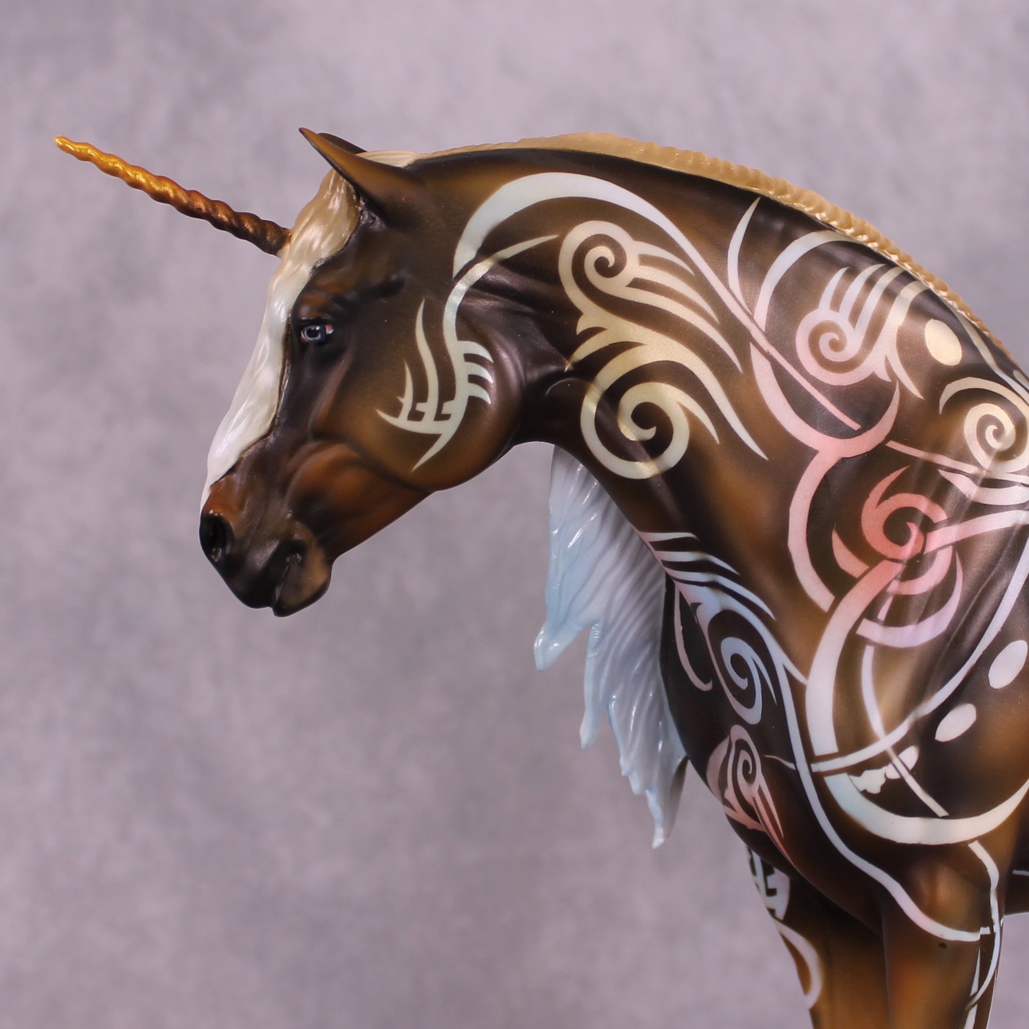 "Tribal" OOAK FCM Bunny Heavy Draft by Kike Duarte Best Offer EQ25 07/15/25