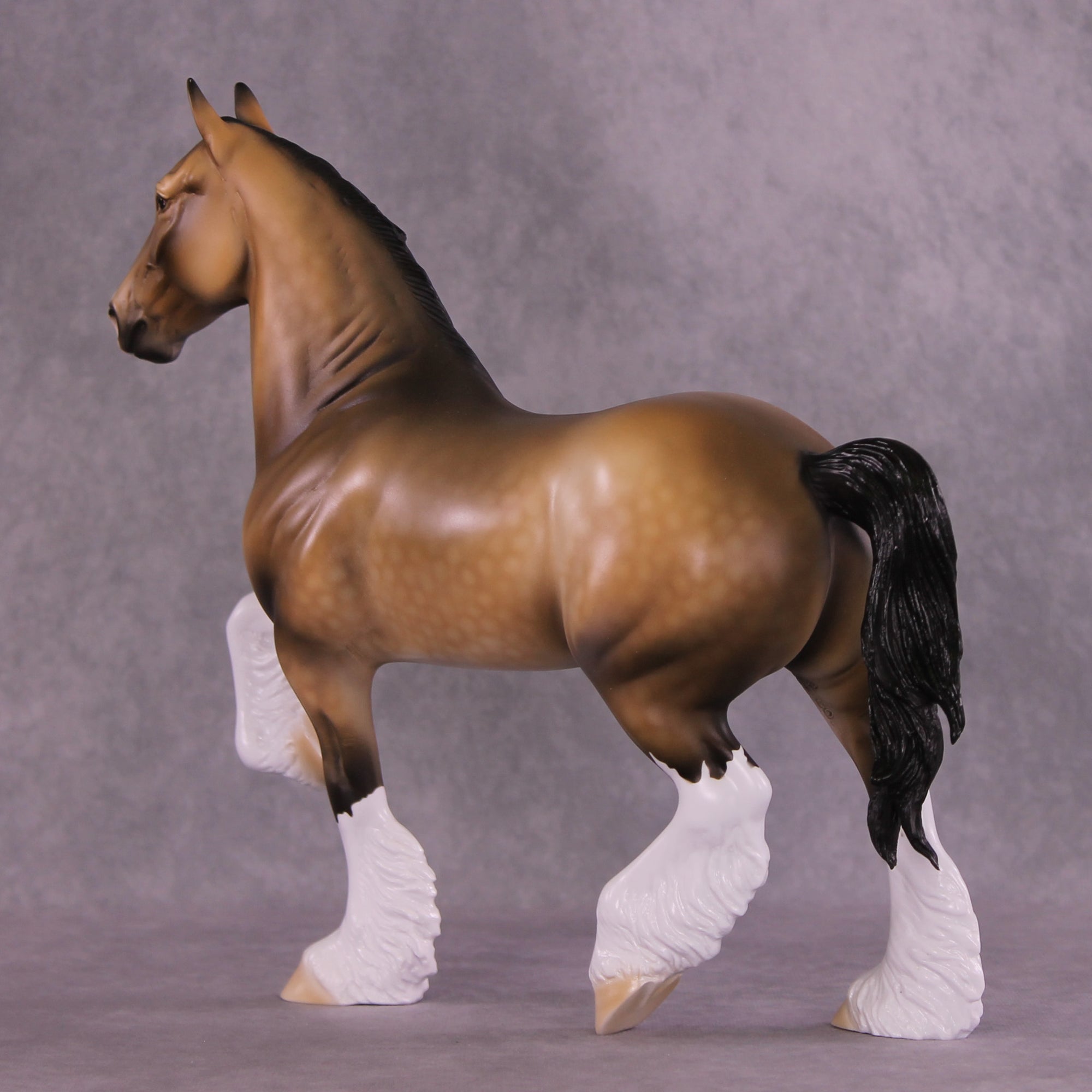 Pre-Order Through The Mist or Golden Memories LE-60 FCM Trotting Drafter by Dawn Quick FFS25