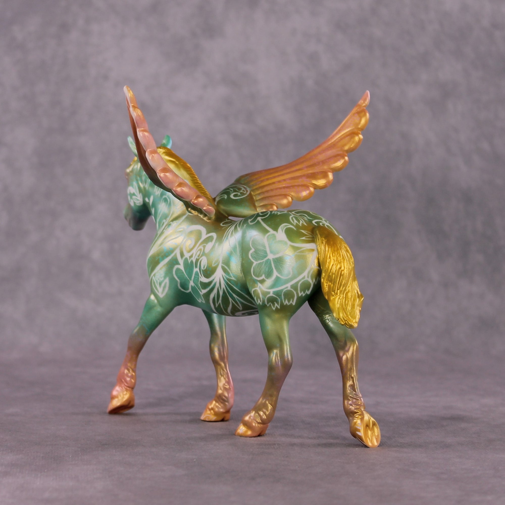 "Dandelily" OOAK FCM Pebble Draft By Kristen Cermele SHCF25