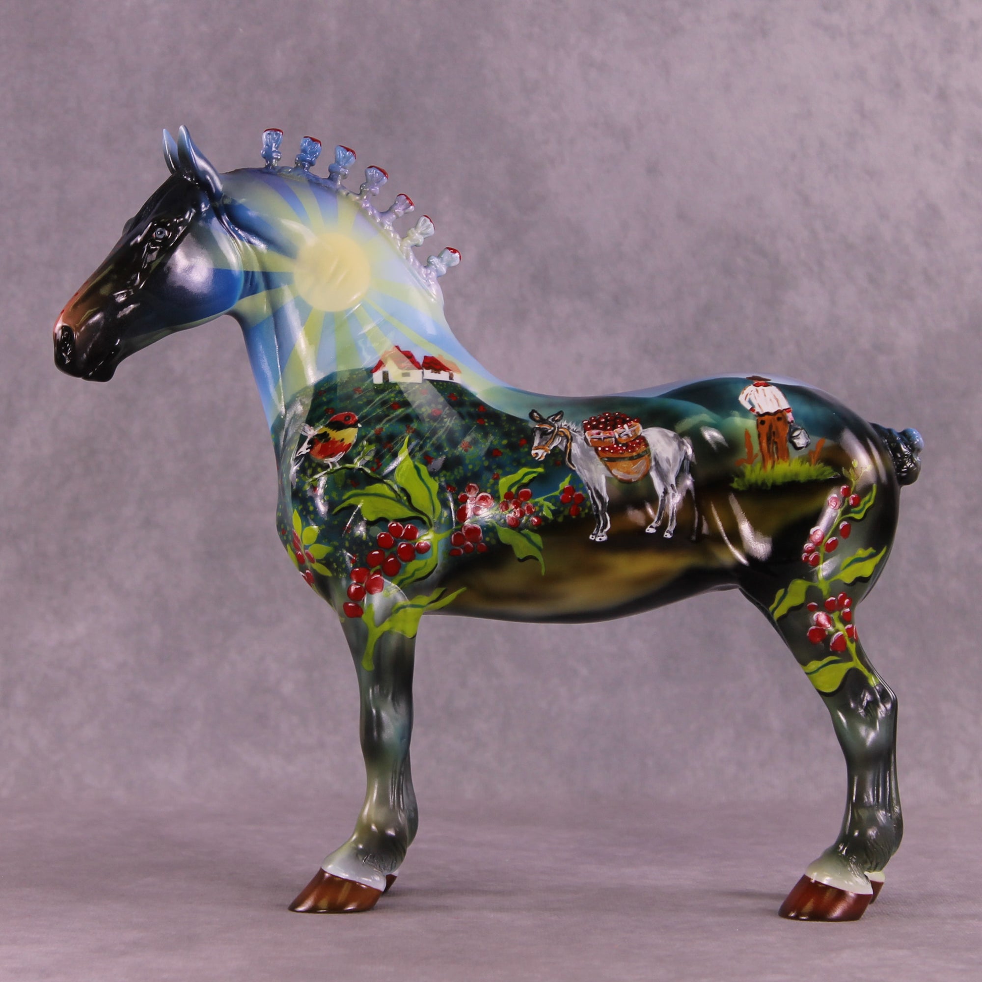 Colombian Coffee OOAK Standing Drafter by Kike (Enrique) Duarte Best Offer 11/11/25