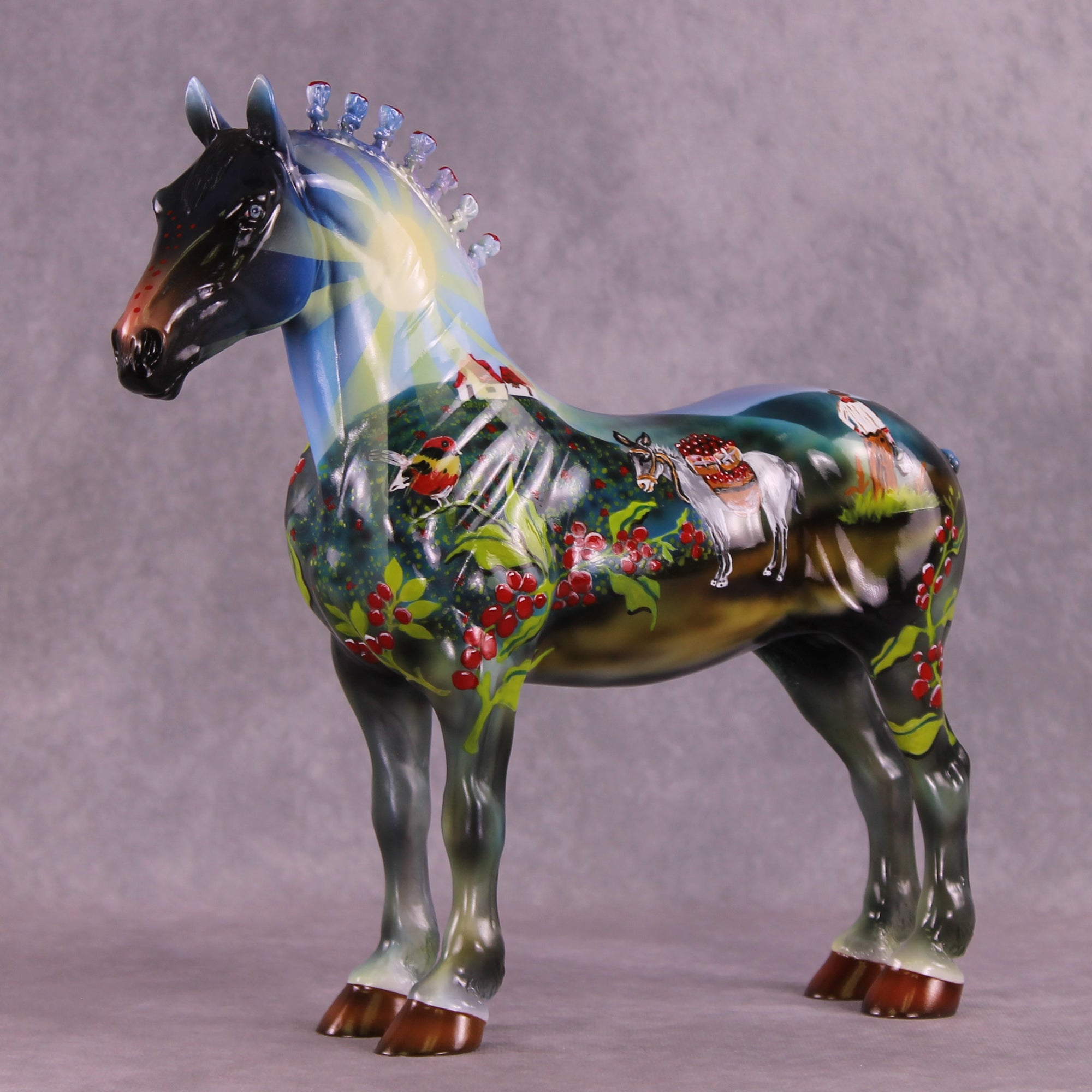 Colombian Coffee OOAK Standing Drafter by Kike (Enrique) Duarte Best Offer 11/11/25