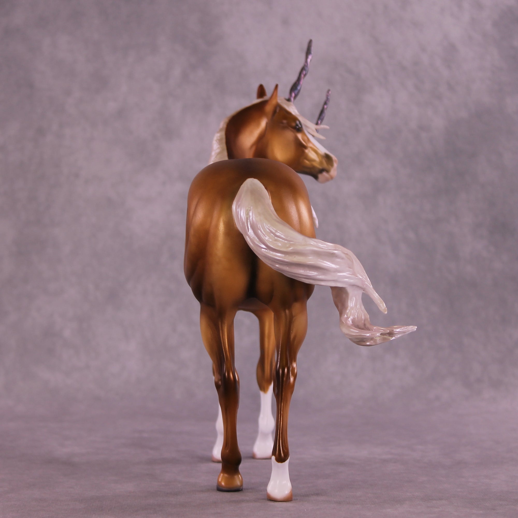 Moonstone OOAK FCM Ideal Stock Horse by Julie Keim MM25