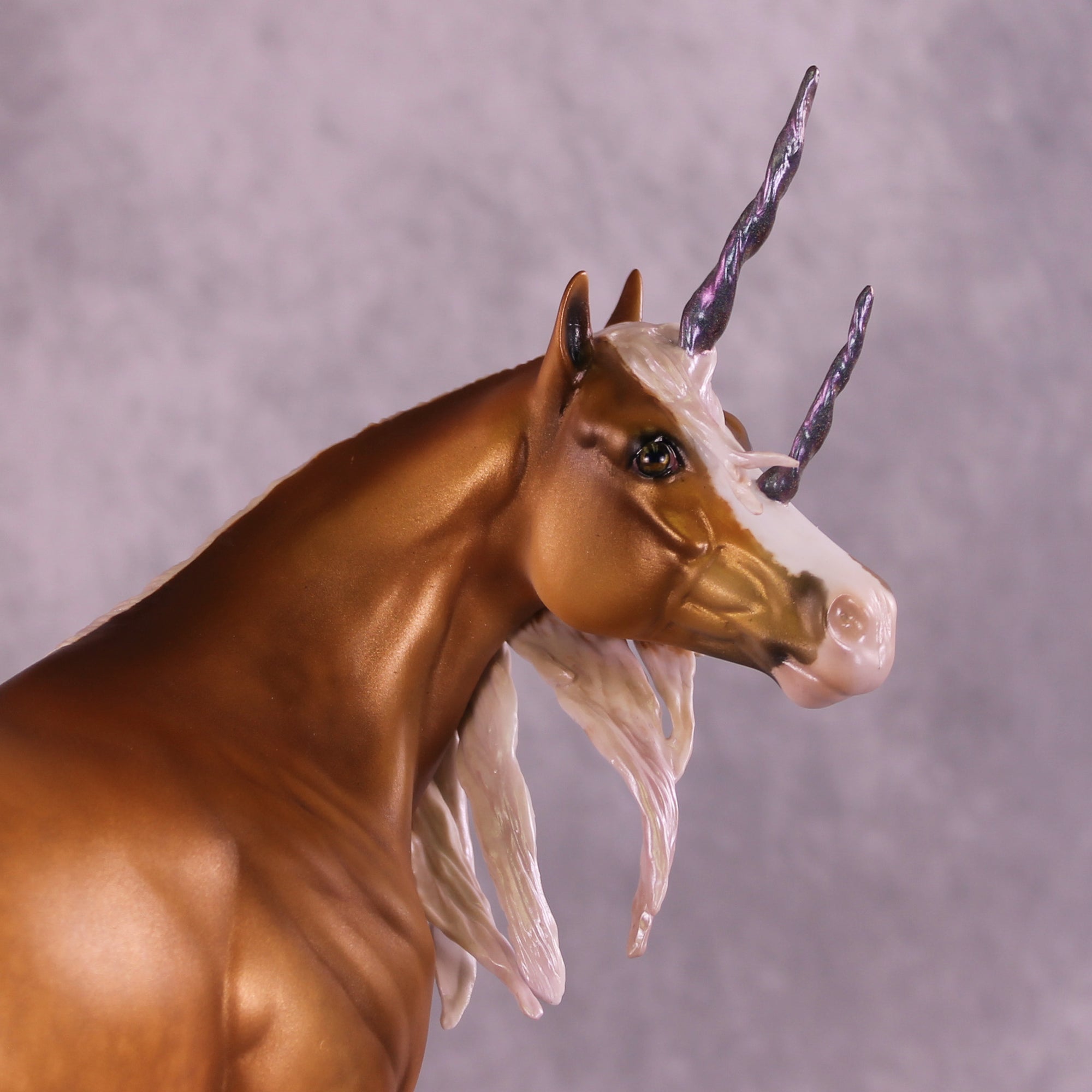 Moonstone OOAK FCM Ideal Stock Horse by Julie Keim MM25