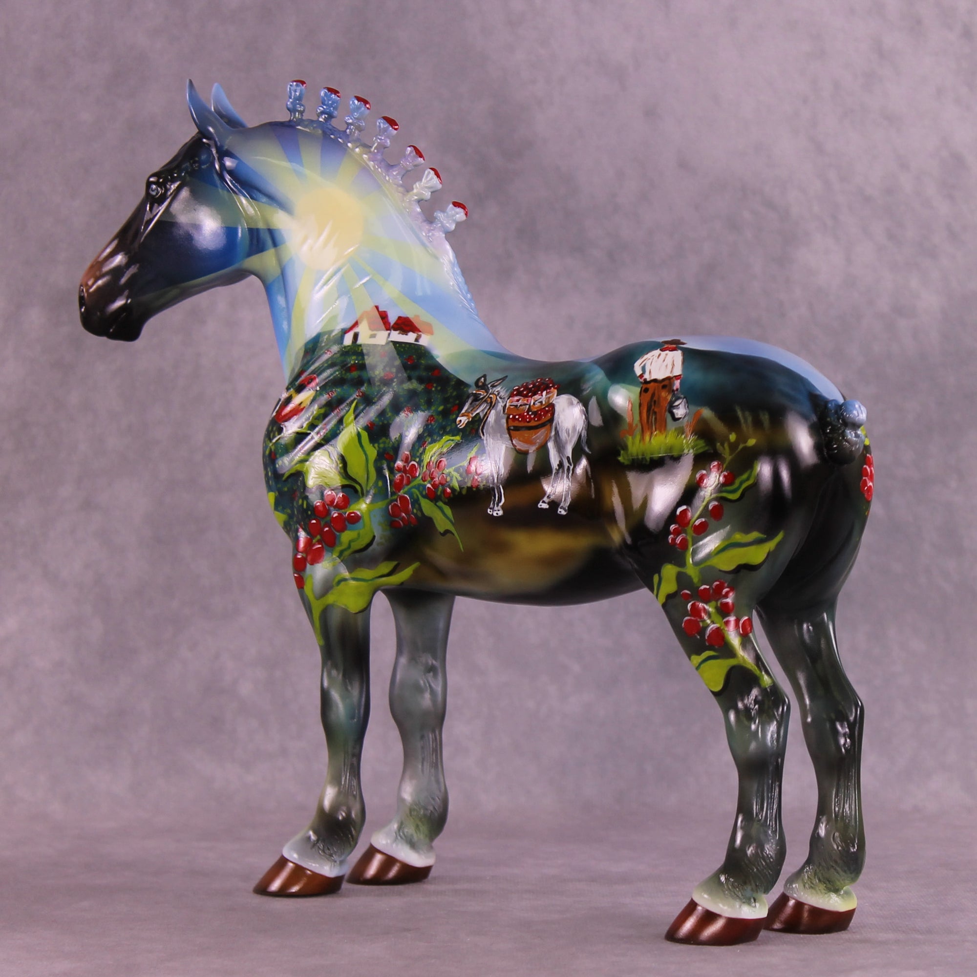 Colombian Coffee OOAK Standing Drafter by Kike (Enrique) Duarte Best Offer 11/11/25