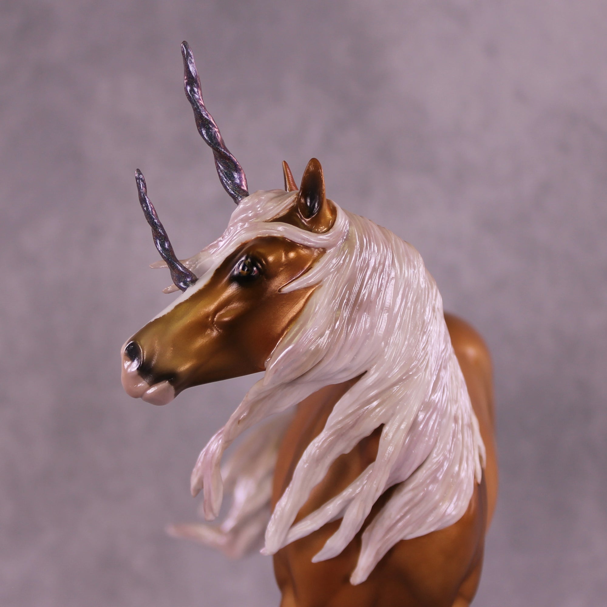 Moonstone OOAK FCM Ideal Stock Horse by Julie Keim MM25