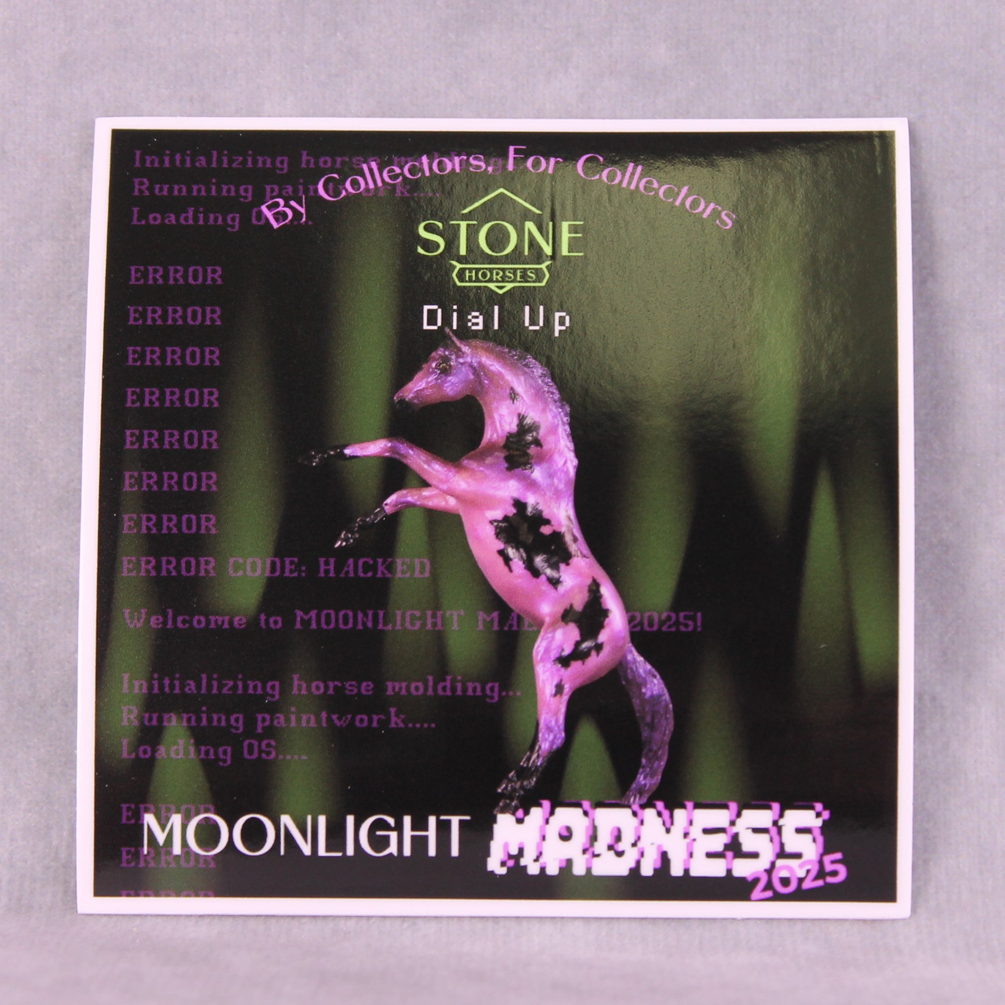 Moonlight Madness Dial Up Sticker 2025 Limited Edition
