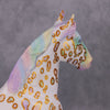 Whoopie Pie OOAK Pastel Rainbow Gold Appaloosa Trotting Drafter by Mel Miller Best Offers 11/26/24