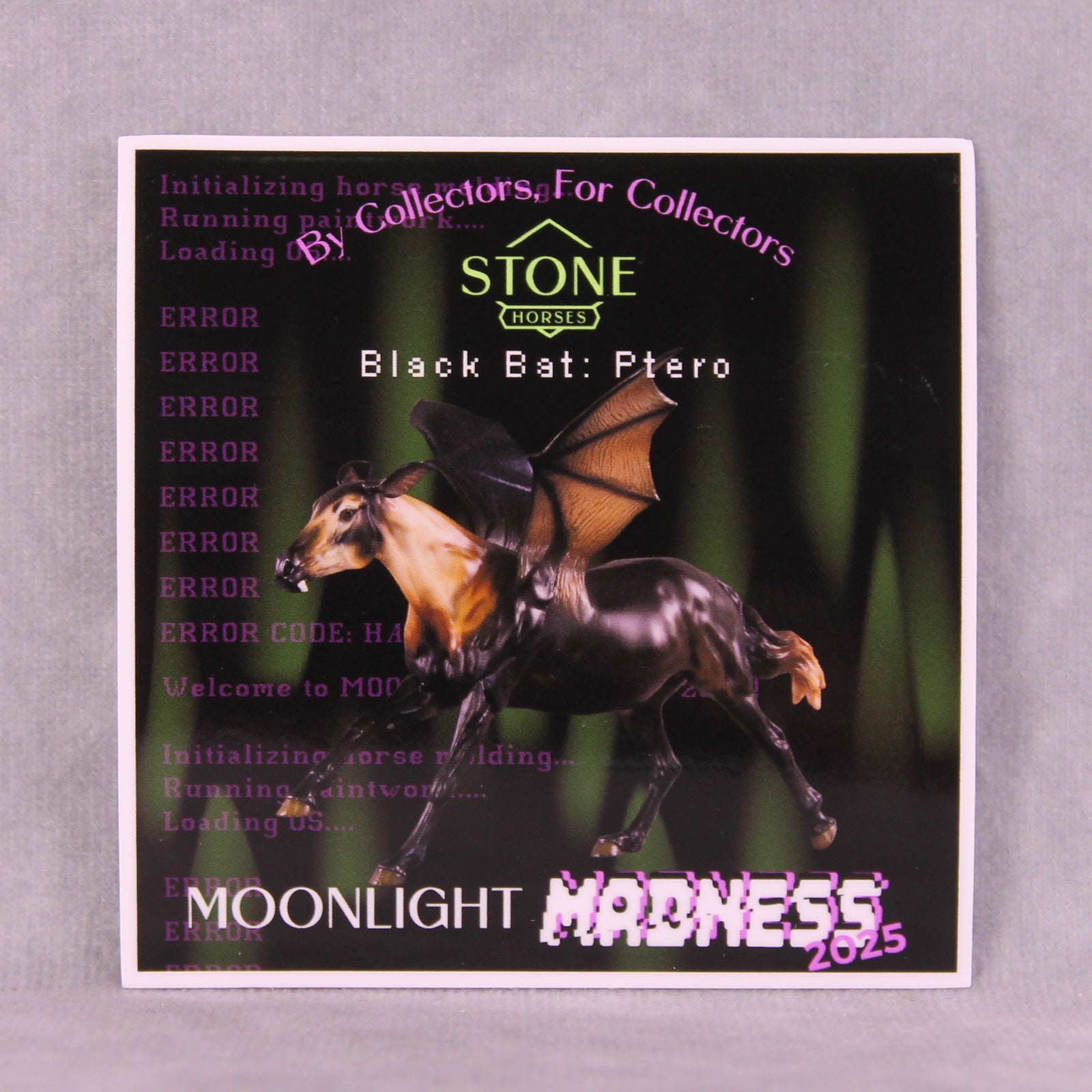 Moonlight Madness Black Bat: Ptero Sticker 2025 Limited Edition