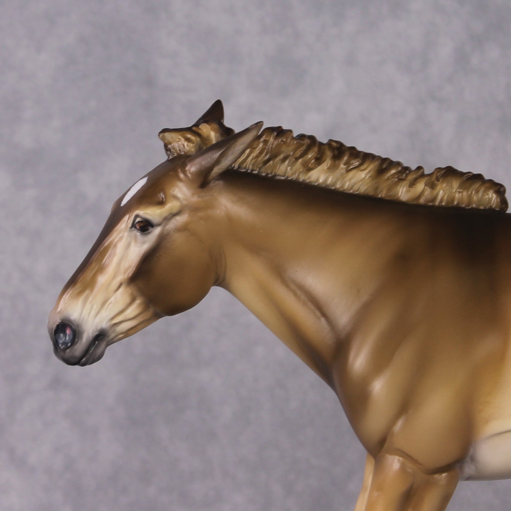 "Purdy Buckin' Mad" OOAK EFCM Dun Jumping Mule By Tiffany Purdy Best Offer