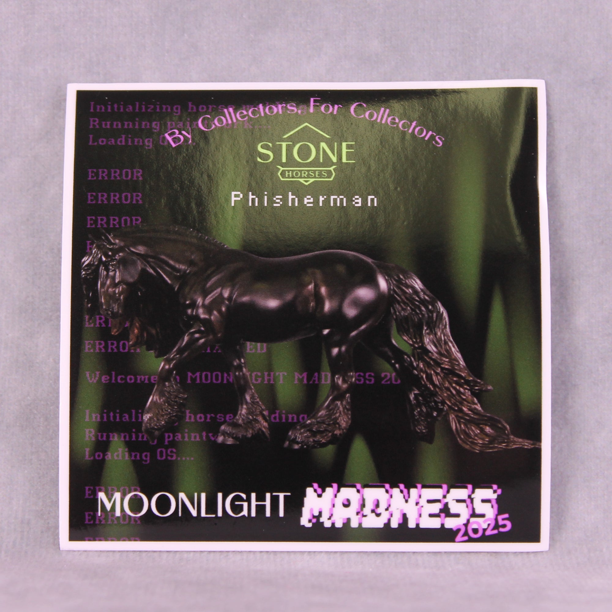 Moonlight Madness Phisherman Sticker 2025 Limited Edition