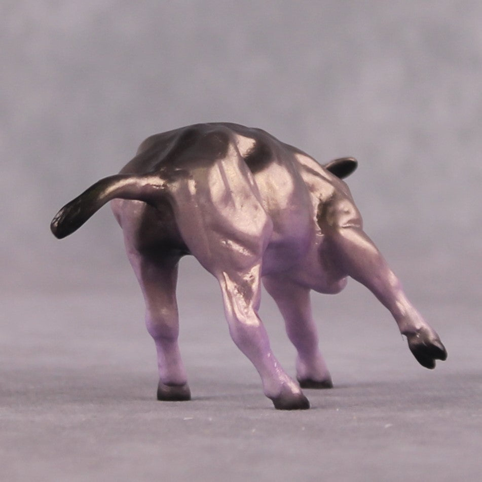 "Cherie" LE-5 Brass &amp; Violet Pangare Deco Calf Chip By Jamie Adamson $99 Chips Sale 03/03/2025