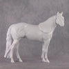 DAH25 Stone Ideal Stock Horse Stallion w/long mane &amp; long tail &amp; turned head