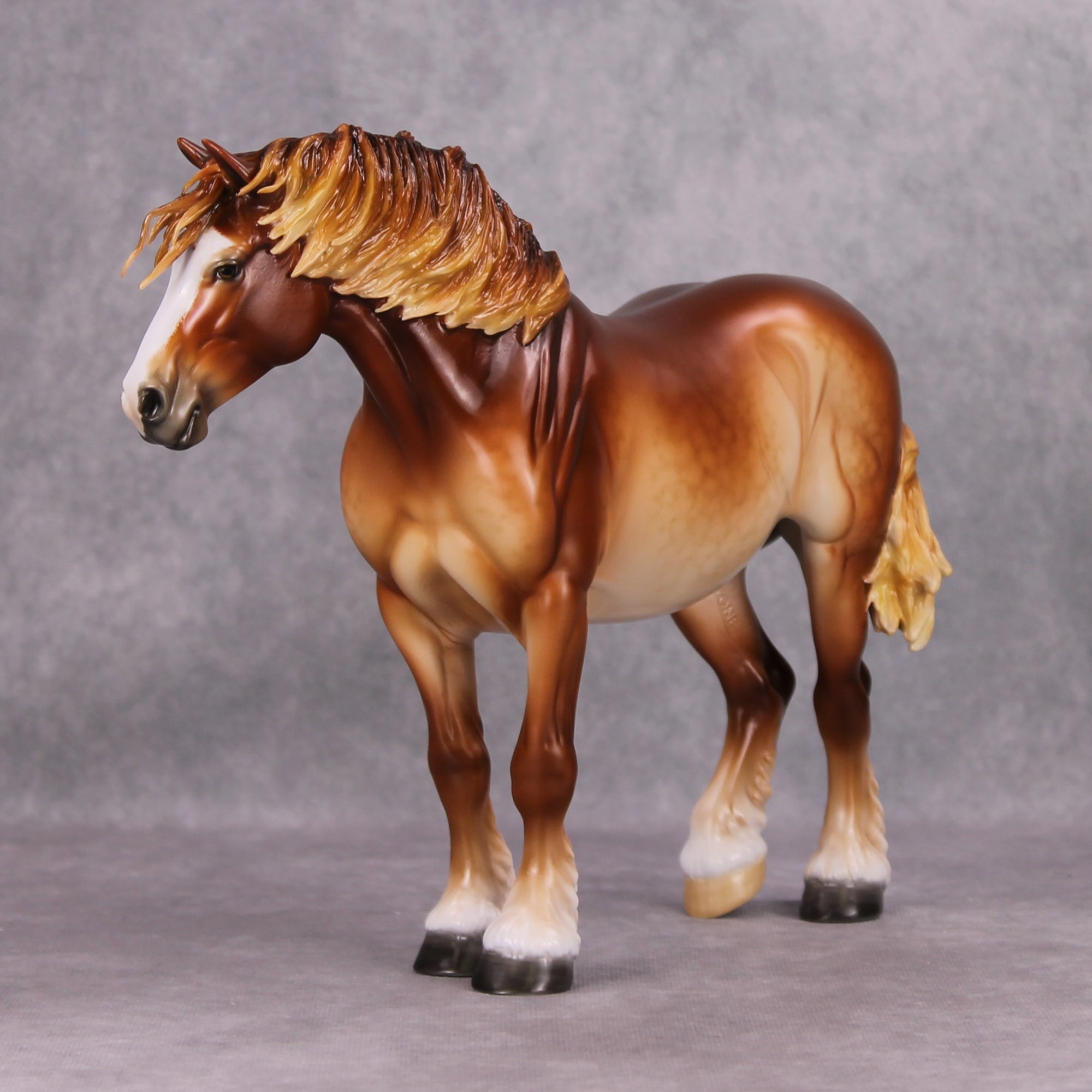 Nothing Lasts Forever OOAK Chestnut Pangare Custom Heavy Draft Mare By Ellen Robbins Best Offers 11/19/24