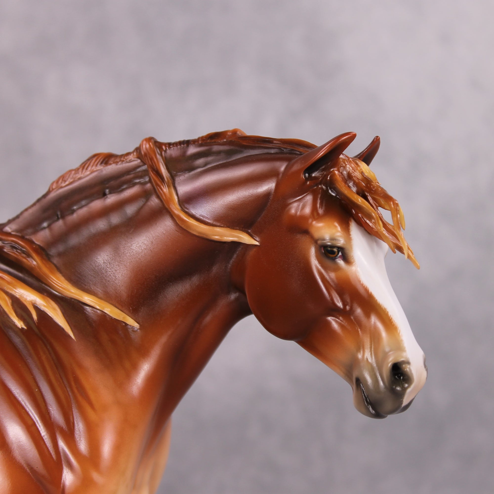 Nothing Lasts Forever OOAK Chestnut Pangare Custom Heavy Draft Mare By Ellen Robbins Best Offers 11/19/24