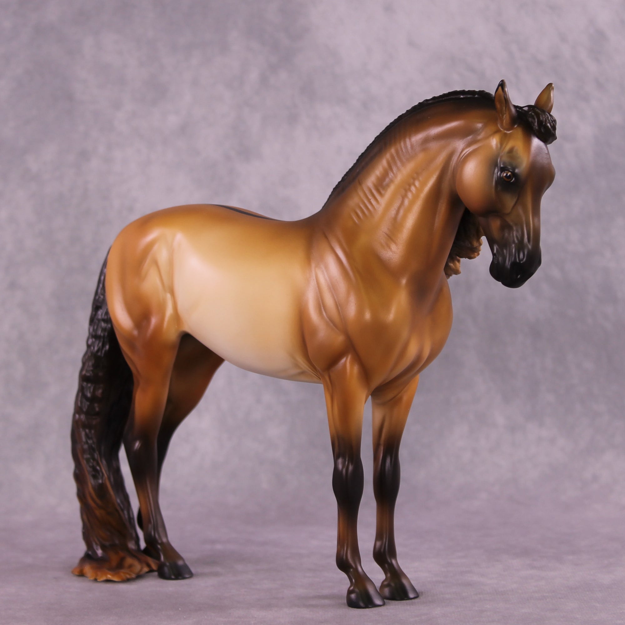 Beastie OOAK FCM Andalusian by Tegan Davis GS825