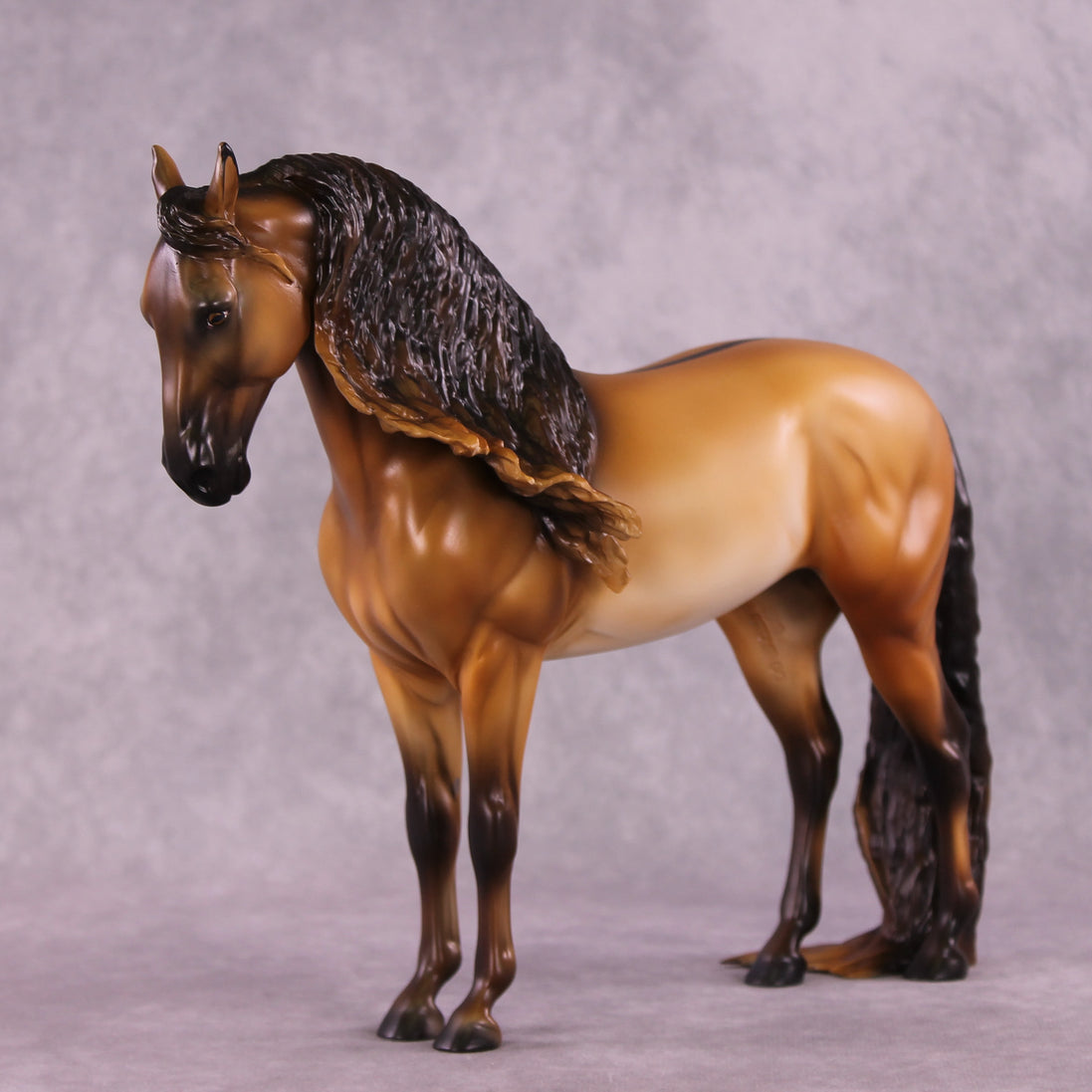 Beastie OOAK FCM Andalusian by Tegan Davis GS825