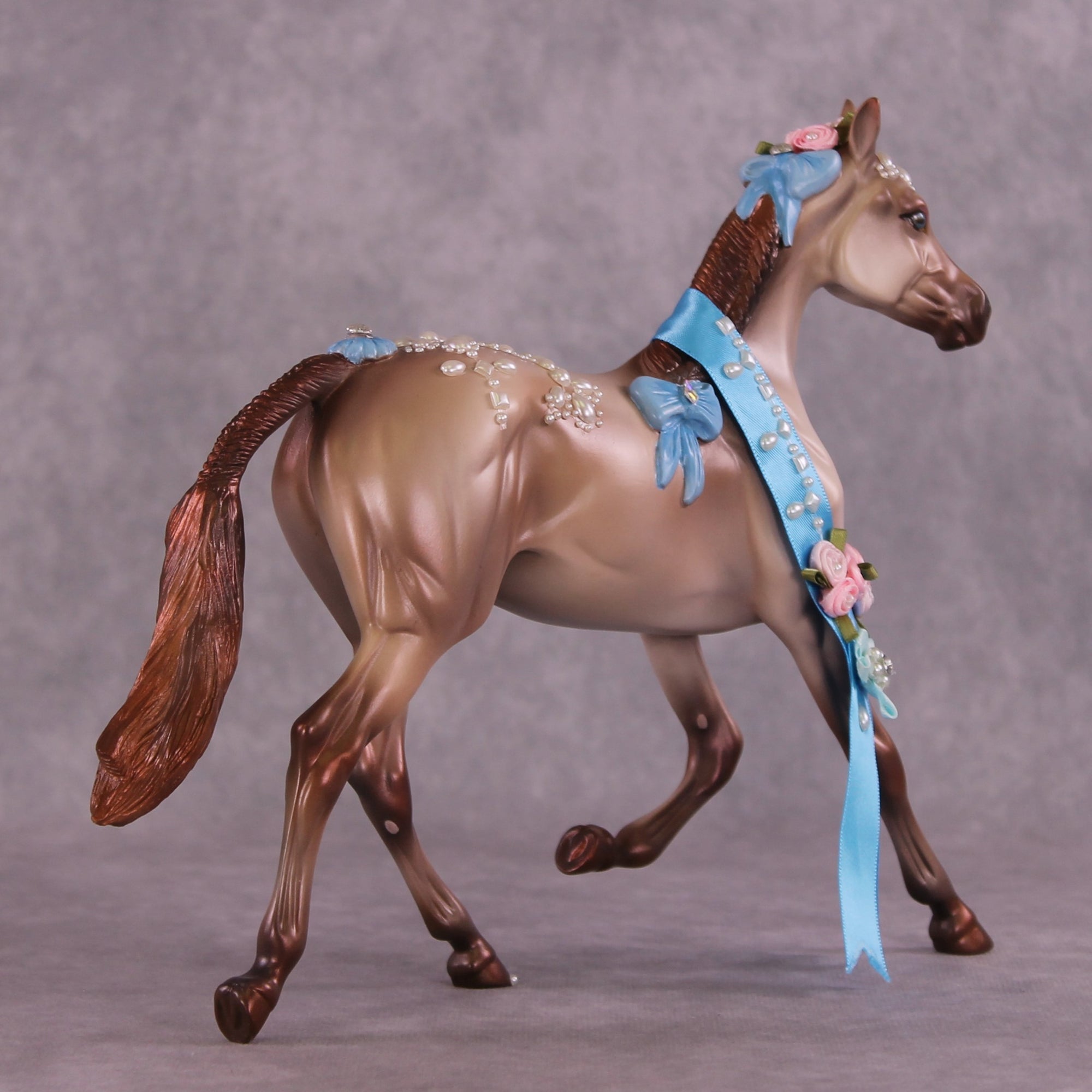 "Daphne" OOAK EFCM Arabian Yearling by Renee Justiss/Ellie Figment Best Offer EQ25 07/15/25