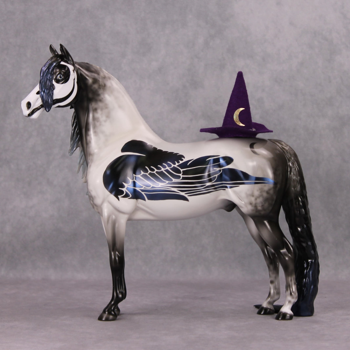 A Touch Of Destiny OOAK Corvus Crow Inspired Deco Custom Morgan By Pernille Forsberg Futmælkspiraten Bøjsen & Ellen Robbins