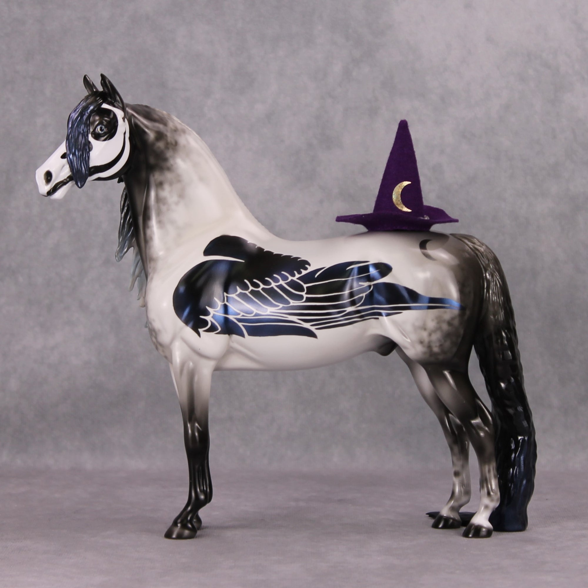 A Touch Of Destiny OOAK Corvus Crow Inspired Deco Custom Morgan By Pernille Forsberg Futmælkspiraten Bøjsen &amp; Ellen Robbins