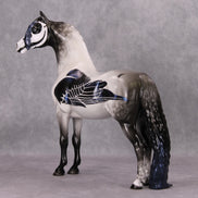 A Touch Of Destiny OOAK Corvus Crow Inspired Deco Custom Morgan By Pernille Forsberg Futmælkspiraten Bøjsen & Ellen Robbins