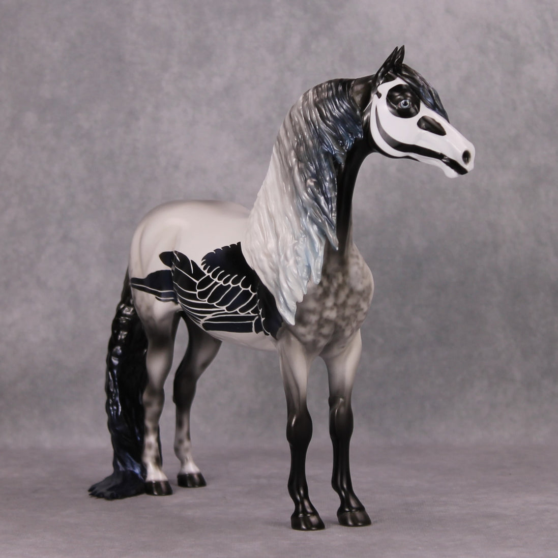 A Touch Of Destiny OOAK Corvus Crow Inspired Deco Custom Morgan By Pernille Forsberg Futmælkspiraten Bøjsen & Ellen Robbins