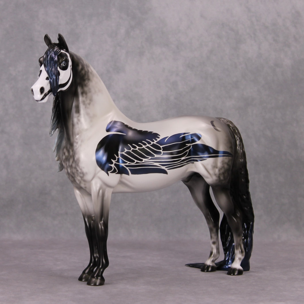 A Touch Of Destiny OOAK Corvus Crow Inspired Deco Custom Morgan By Pernille Forsberg Futmælkspiraten Bøjsen & Ellen Robbins