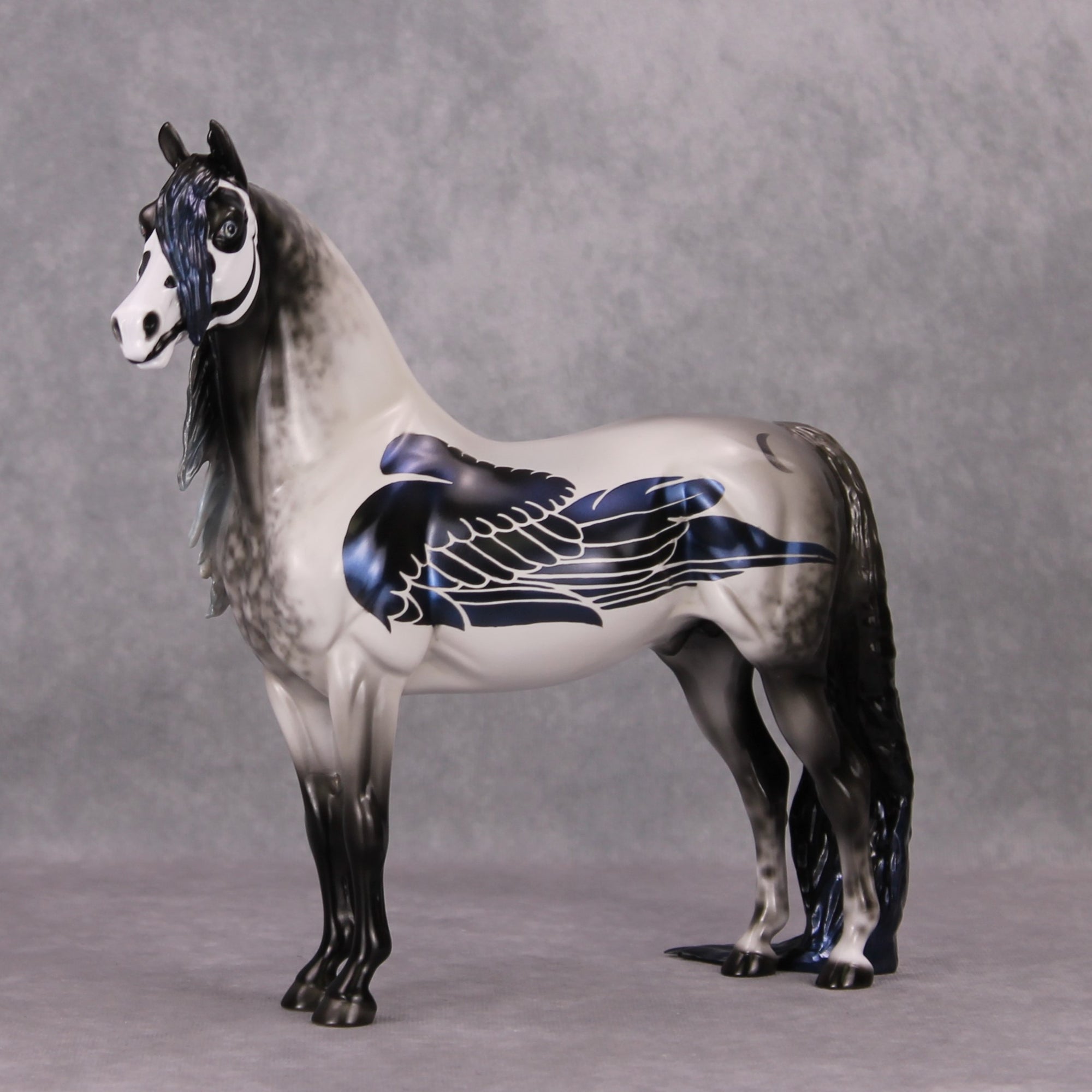 A Touch Of Destiny OOAK Corvus Crow Inspired Deco Custom Morgan By Pernille Forsberg Futmælkspiraten Bøjsen &amp; Ellen Robbins