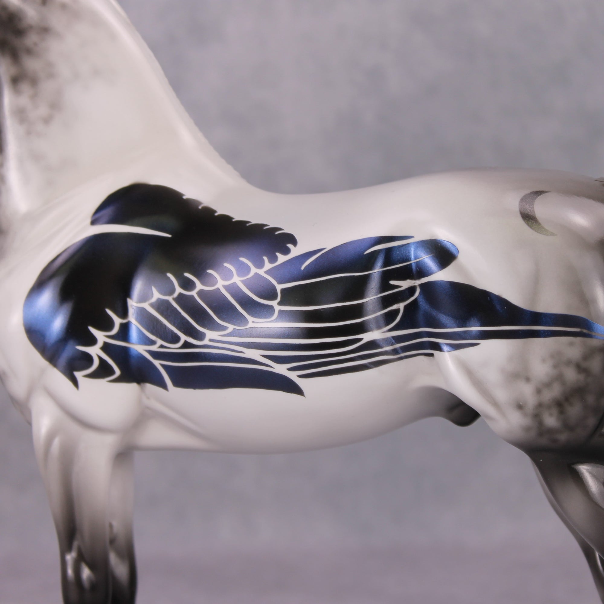 A Touch Of Destiny OOAK Corvus Crow Inspired Deco Custom Morgan By Pernille Forsberg Futmælkspiraten Bøjsen &amp; Ellen Robbins