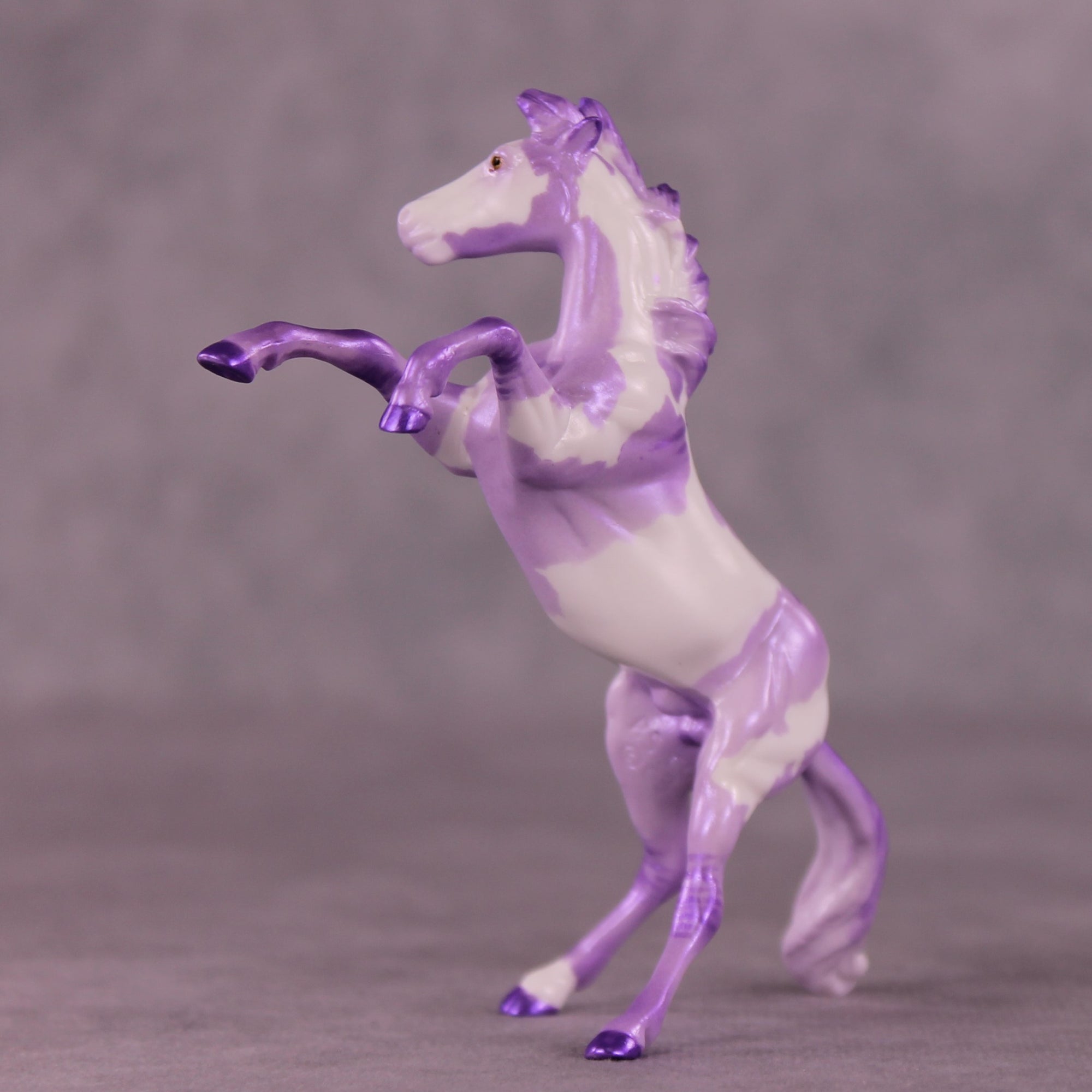 I'm Fine OOAK Rearing Chip by Mel Miller EQ25 Auction 07/15/25