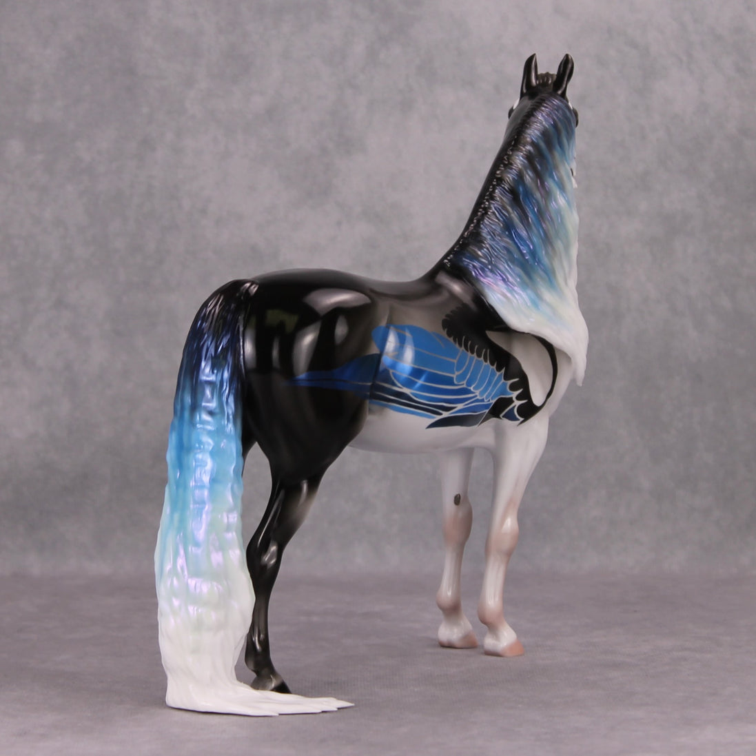 A Priate's Life OOAK Corvus Crow Inspired Deco Custom Morgan By Pernille Forsberg Futmælkspiraten Bøjsen & Ellen Robbins MHP 11/19/24
