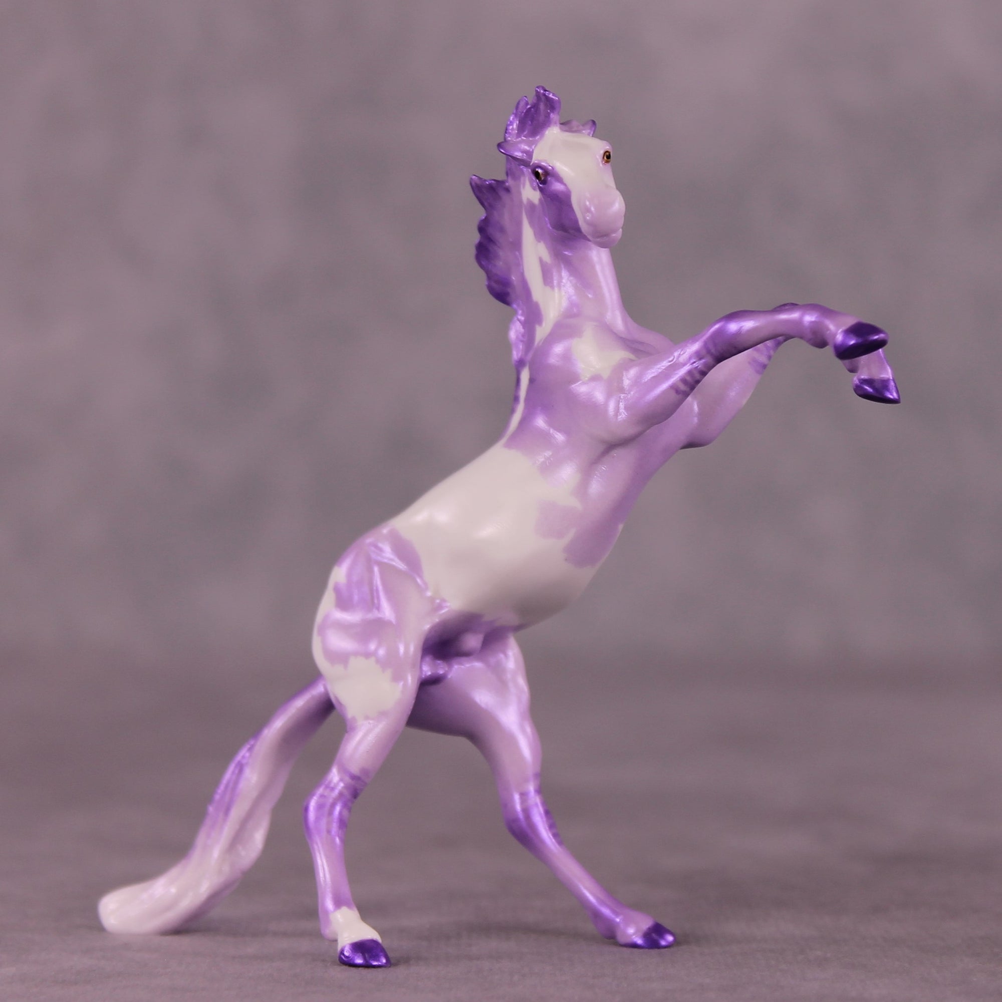 I'm Fine OOAK Rearing Chip by Mel Miller EQ25 Auction 07/15/25