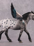 "The Spotted Owl" OOAK FCM Pebble Draft By Dawn Quick SHCF25