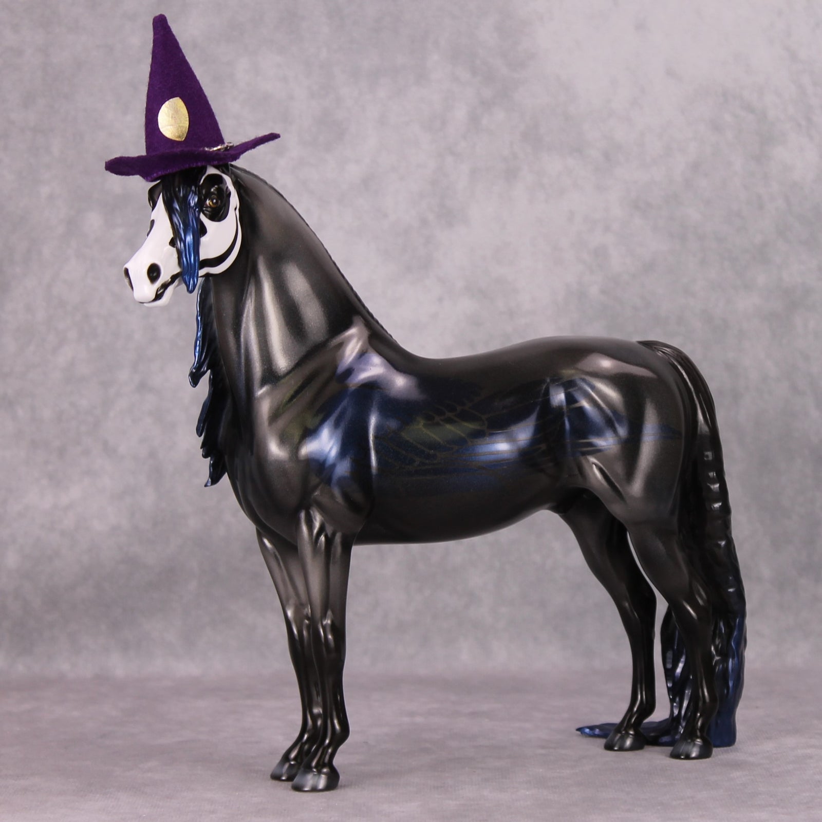 Part of the Crew, Part of the Ship OOAK Corvus Crow Inspired Deco Custom Morgan By Pernille Forsberg Futmælkspiraten Bøjsen & Ellen Robbins MHP 11/19/24