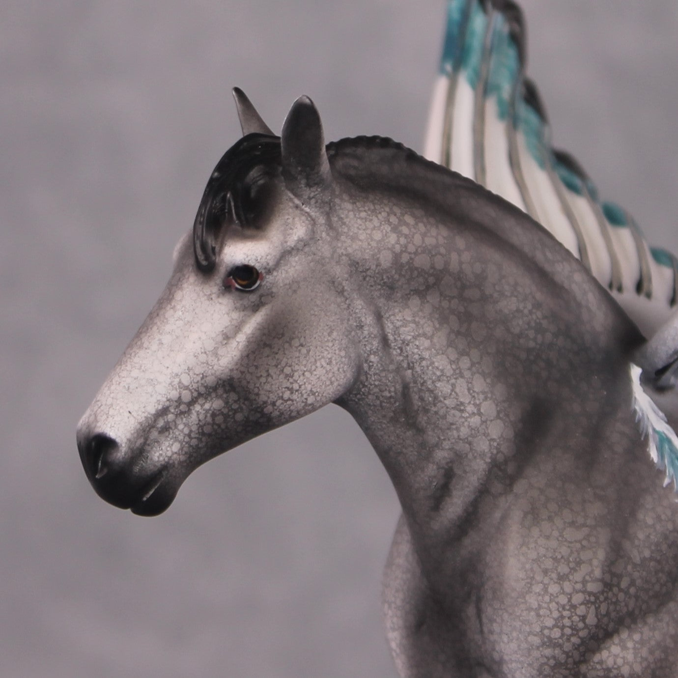 "The Spotted Owl" OOAK FCM Pebble Draft By Dawn Quick SHCF25