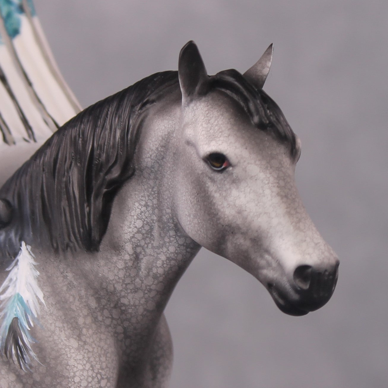 "The Spotted Owl" OOAK FCM Pebble Draft By Dawn Quick SHCF25