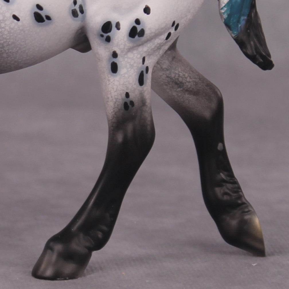 "The Spotted Owl" OOAK FCM Pebble Draft By Dawn Quick SHCF25