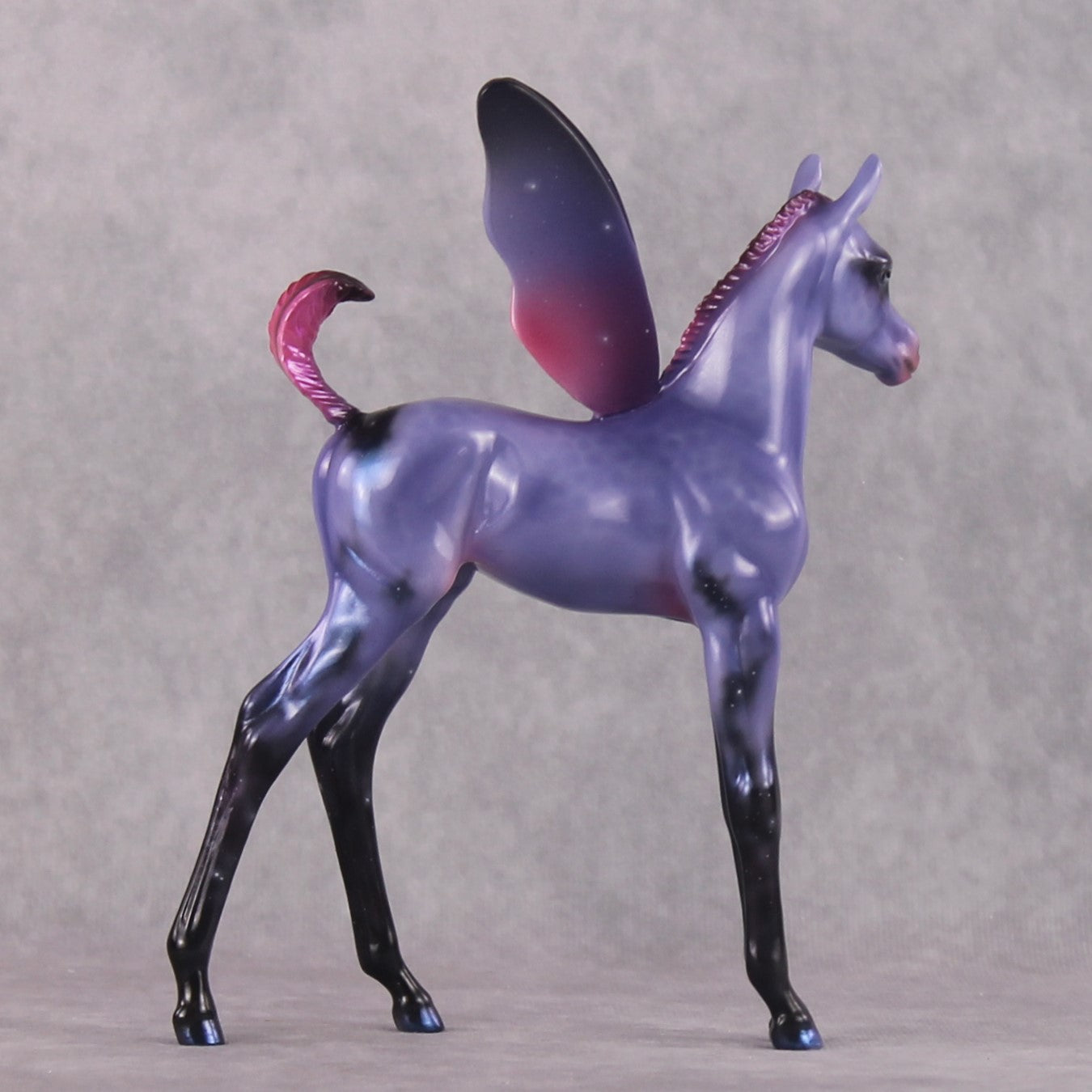"Little Starling" OOAK Purple Nebula Arabian Foal By Ashley Palmer Best Offer 03/11/2025