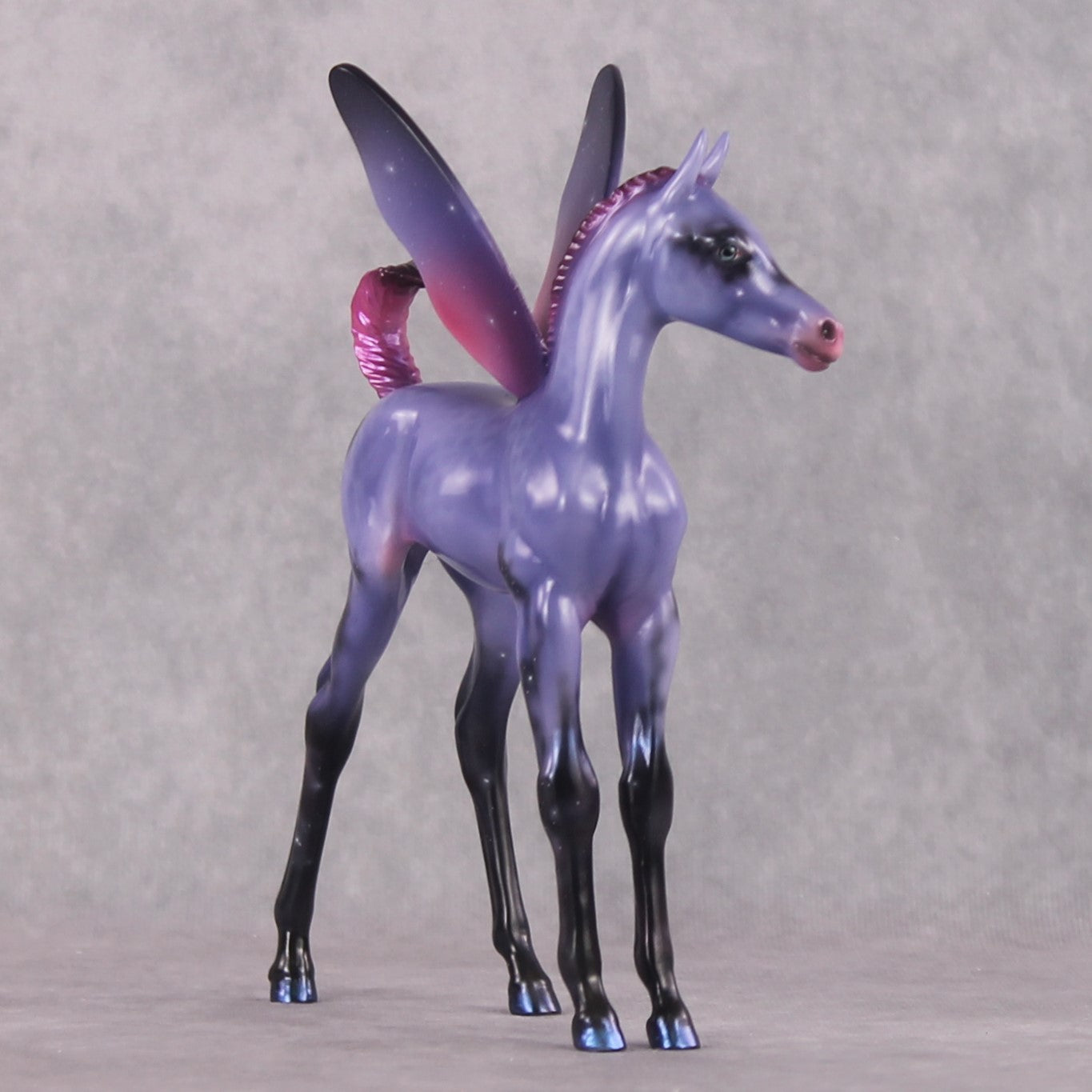 "Little Starling" OOAK Purple Nebula Arabian Foal By Ashley Palmer Best Offer 03/11/2025