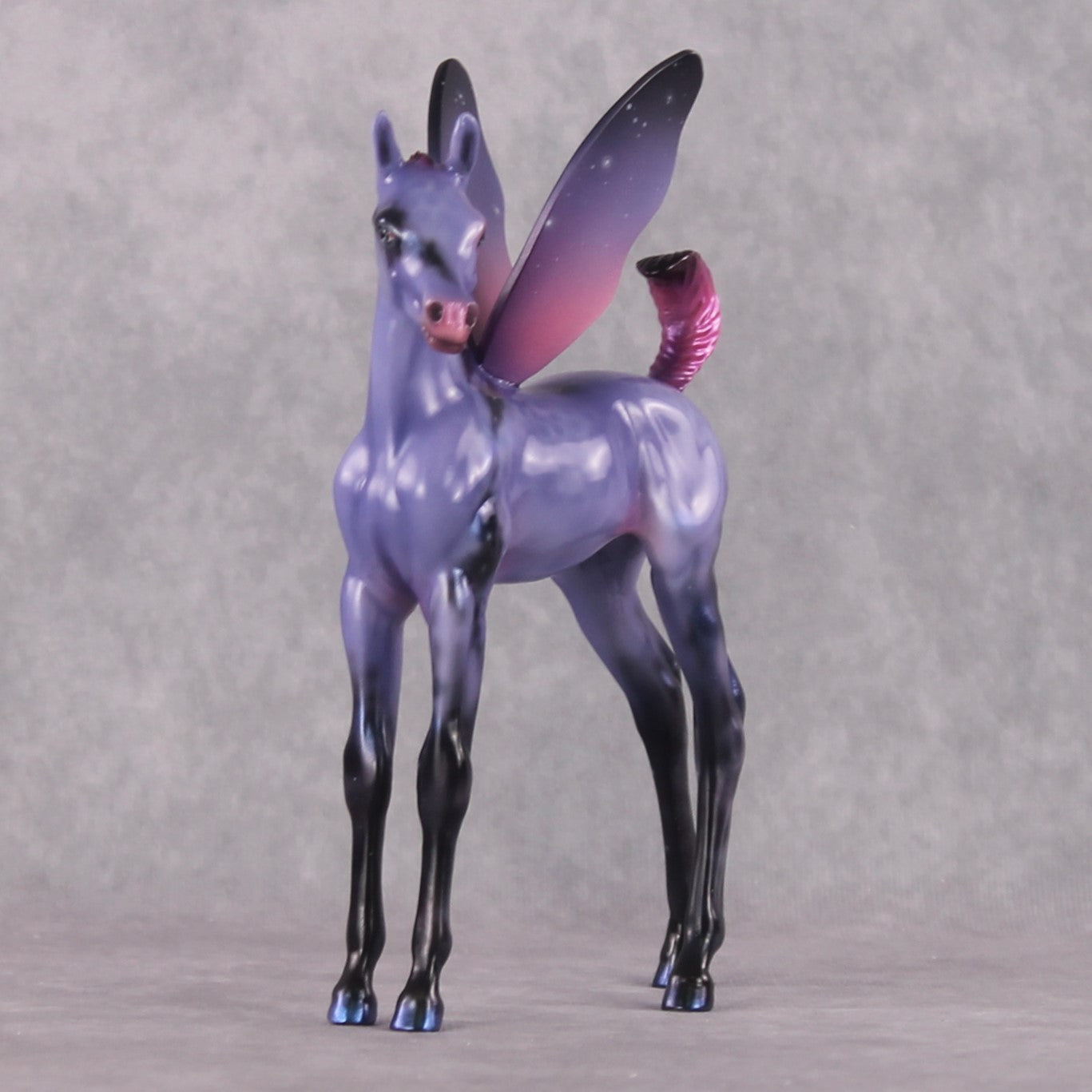 "Little Starling" OOAK Purple Nebula Arabian Foal By Ashley Palmer Best Offer 03/11/2025