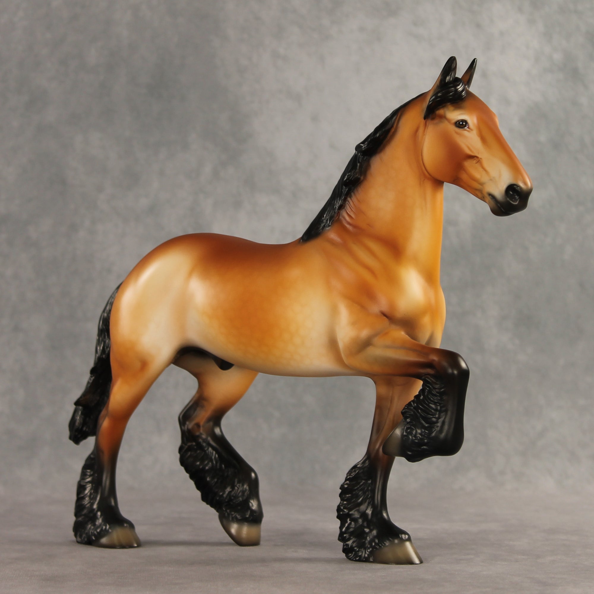 Loquat OOAK FCM Trotting Drafter by Dawn Quick DDOOAKs26