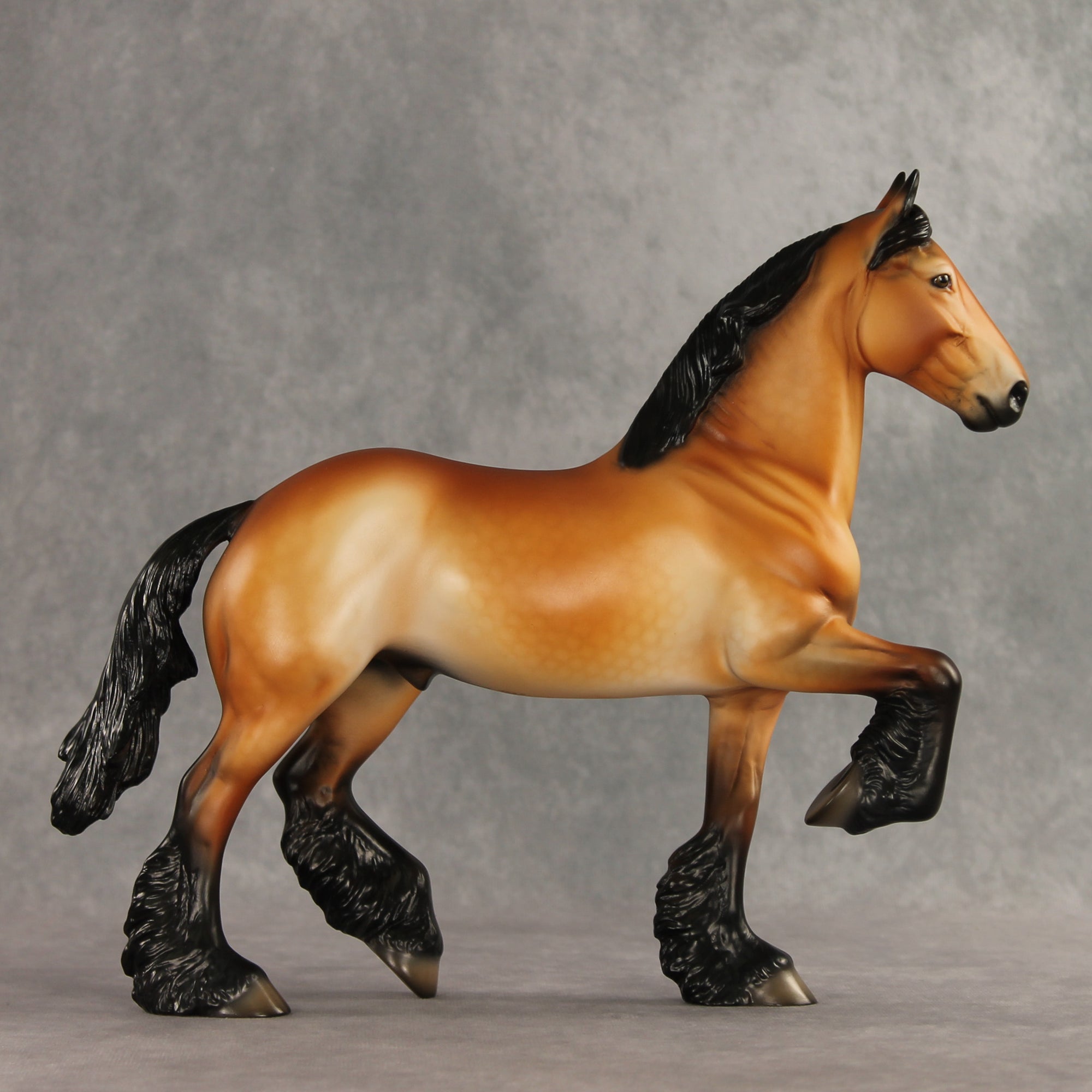 Loquat OOAK FCM Trotting Drafter by Dawn Quick DDOOAKs26