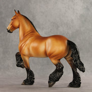 Loquat OOAK FCM Trotting Drafter by Dawn Quick DDOOAKs26