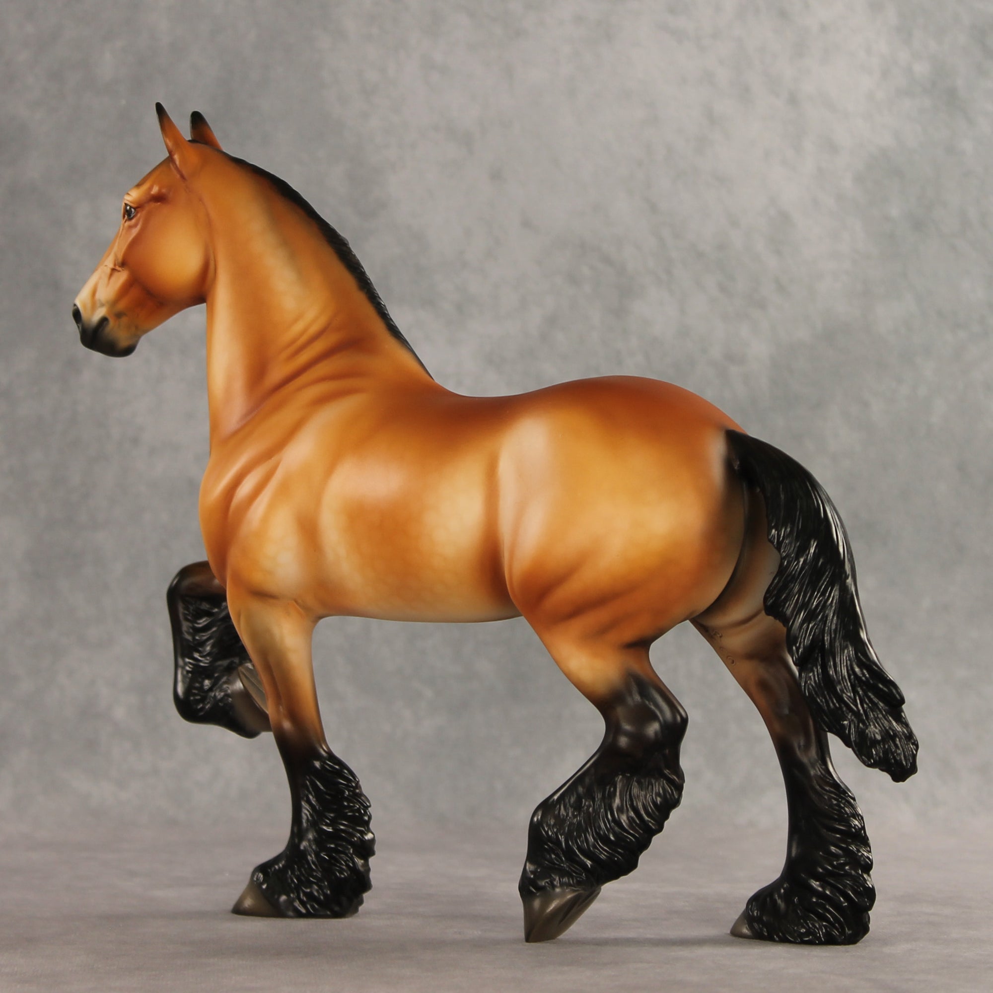 Loquat OOAK FCM Trotting Drafter by Dawn Quick DDOOAKs26