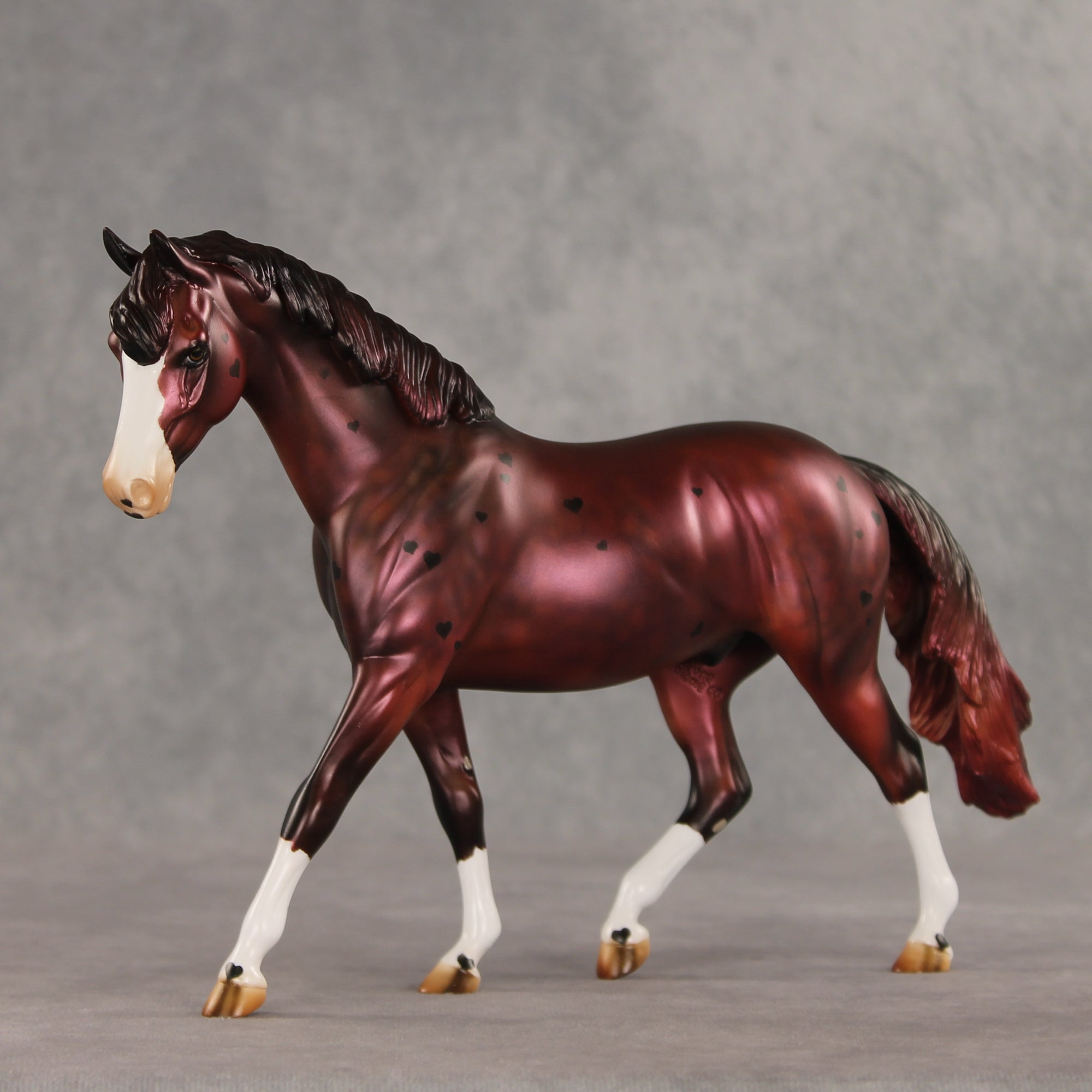 Conversation Hearts OOAK FCM Pony by Julie Keim DDOOAKs26