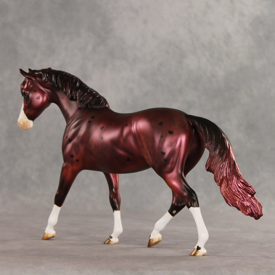 Conversation Hearts OOAK FCM Pony by Julie Keim DDOOAKs26