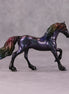 Darkmoon OOAK Deco Rainbow Holo Friesian Chip By Pernille Forsberg Bojsen November 2024